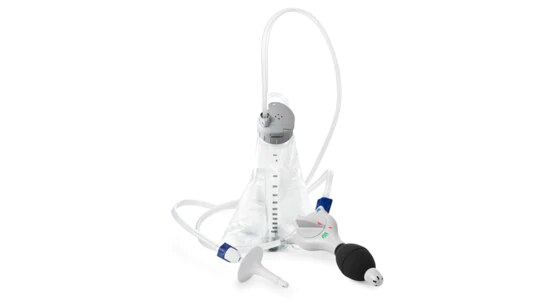 Anwendung Peristeen® Plus transanale Irrigation mit Konus