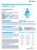 Wunddokumentationsbogen elektronisch beschreibbar