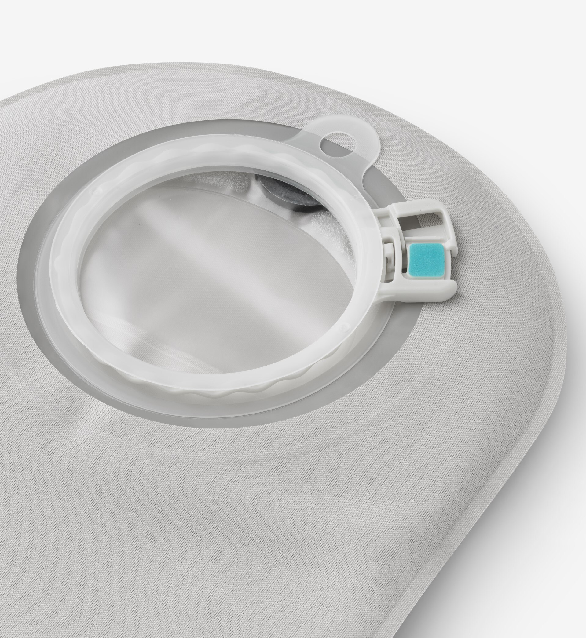 SenSura® Mio Click  <br>Anbringen von unten nach oben