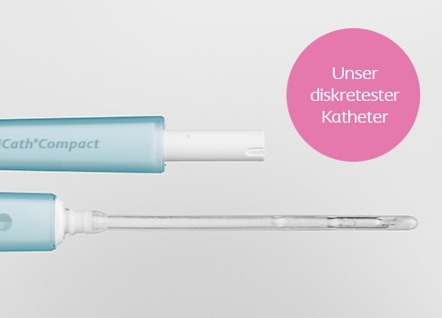 <font color = #e478ac>Einmalkatheter im attraktiven Design - speziell für die Frau<font color\>